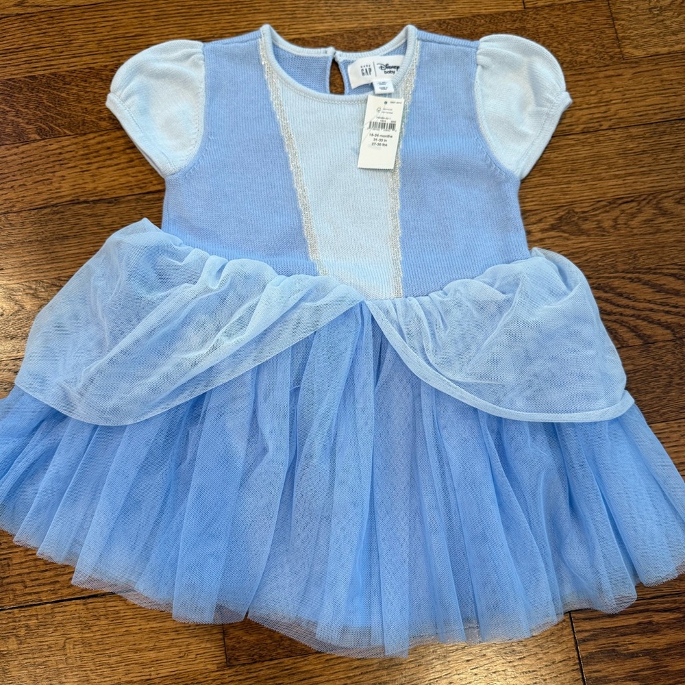 NWT GAP x Disney Cinderella Tulle Dress